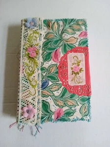 Handmade Writing/Art Junk Journal Flower Fancy - Picture 1 of 1