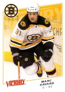 #183 Marc Savard - Boston Bruins - 2008-09 Upper Deck Victory Hockey