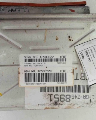 Módulo de control del motor Chevy Monte Carlo 3,8 L 03 04 05 12583827 Foto 1 de 2