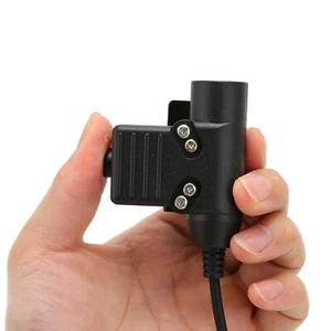 Adaptador PTT U94 Conector de cable de auriculares conector PTT con pieza de 3,5 mm - Imagen 1 de 23