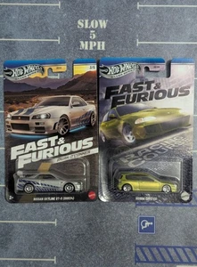 Hot Wheels Fast And Furious Nissan Skyline , Honda Civic EG Duo - Picture 1 of 5