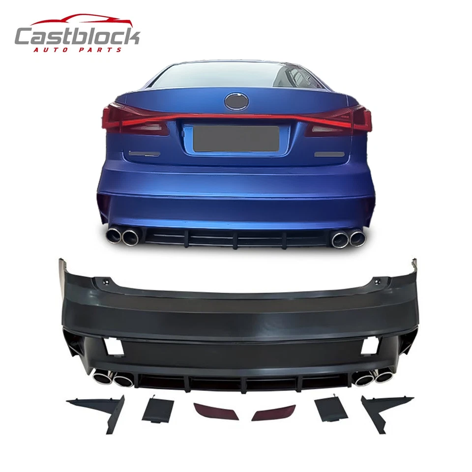 Kit de carrocería de parachoques trasero de actualización para Lexus IS 250 350 2006-2012 a 2021+ Foto 1 de 3