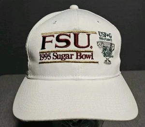 Vintage 1995 FSU Sugar Bowl The Game Snapback Hat Rare - Picture 1 of 8
