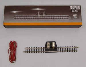 Marklin 8590 Z Scale Mini-Club 4-3/8" Straight Feeder Track (10) - Picture 1 of 3