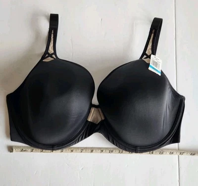 Sujetador con aros camiseta amaranto negra para mujer Paramour Felina 135087 nuevo con etiquetas 44dddd Foto 1 de 4