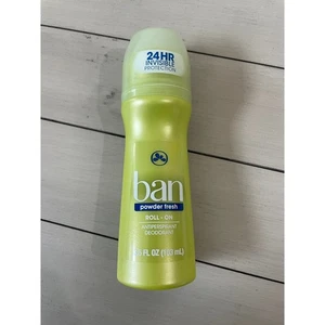 Ban Roll-On Antiperspirant Deodorant, Powder Fresh, 3.5oz 3.5 Ounce Single Unit - Picture 1 of 2