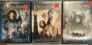 DVD "Lord of the Rings Trilogy" Wide 3 Double DVD's 2002 PG-13 Preowned (F33) - Picture 1 of 11