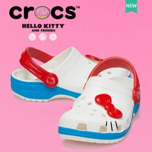Crocs Kitty Crush Clog Mädchen Kinder weiß Gr. C10/11/12 (UK10/11/12) - Bild 1 von 17