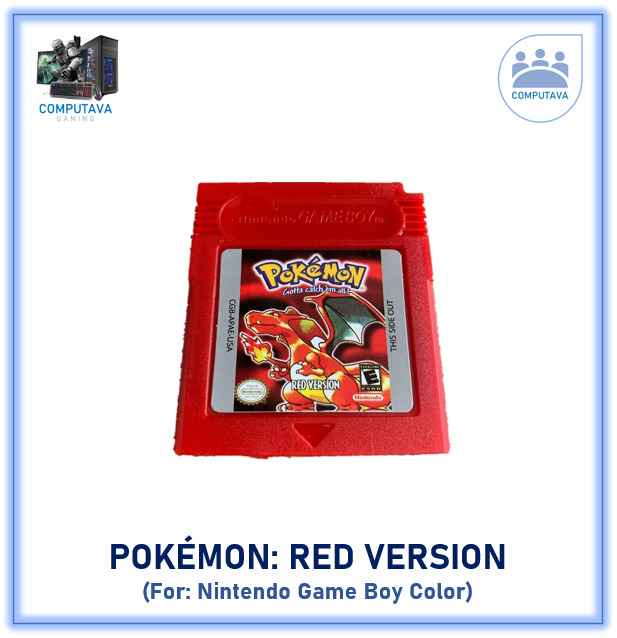  Pokemon - Red Version : Nintendo Game Boy Color: Video Games