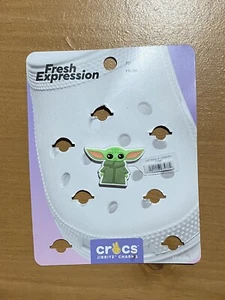  Crocs Jibbitz The Child Grogu Baby Yoda The Mandalorian Charm - Picture 1 of 3
