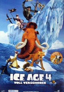 Ice Age 4 - Voll verschoben - Ray Romano - Filmposter 37x53cm gerollt - Foto 1 di 1