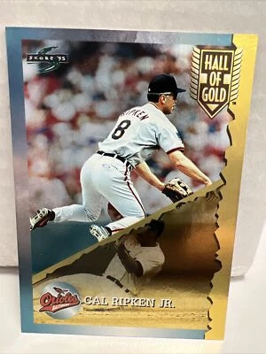 1995 Score Hall of Gold #HG6 Cal Ripken - Image 1 of 4