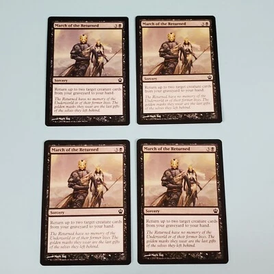4x March of the Returned - Theros - MTG Magic The Gathering  - Image 1 of 4