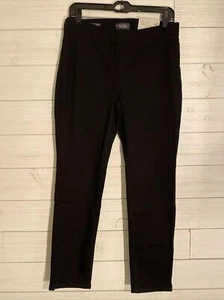NYDJ Alina Damen 6 PetiteAnkle zum Anziehen | abnehmende & schmeichelhafte Passform Jeans, schwarz - Bild 1 von 5
