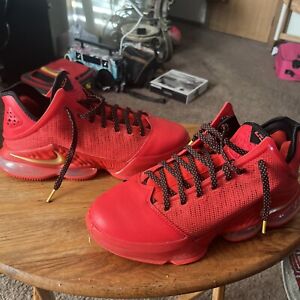 Size 10 - Nike LeBron 19 Low Light Crimson