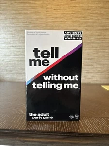 New Factory Sealed Box Tell Me Without Telling Me Game New Adult 18 and over - Picture 1 of 3