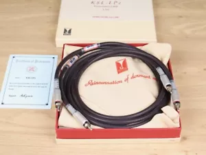 Kondo Audio Note KSL-LPz highend silver audio interconnects RCA 1,5 metre - Picture 1 of 4