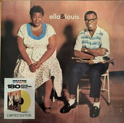 Ella Fitzgerald & Louis Armstrong – Ella & Louis - Limited Edition Yellow Vinyl - Image 1 of 4