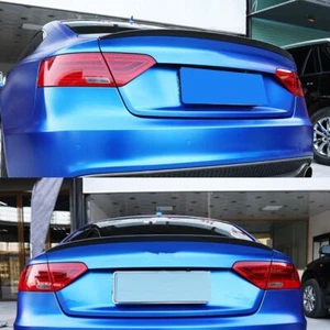 PER AUDI A5 8T SPORTBACK SPOILER TETTO POSTERIORE 2009-2016 ABS NERO LUCIDO - Imagen 1 de 7