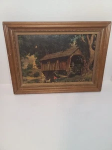 "A Sturdy Landmark" by Paul Detlefsen Vintage Print - Picture 1 of 8