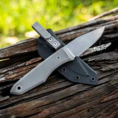 Big Idea Design Lookout Fixed Knife 2.5" Bohler M390 Steel Blade Titanium Handle - Image 1 of 4