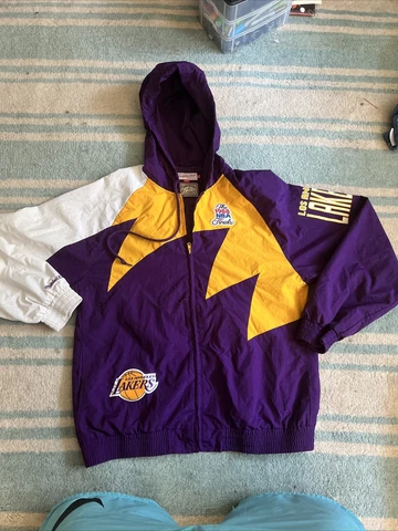 Mitchell & Ness Hardwood Classics Los Angeles Lakers 1988 NBA Finals Zip Up XL Cover