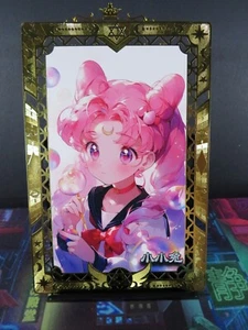 Tablero de arte de anime coleccionable tarjeta de metal Mars & Chibiusa Sailor Moon A6 - Imagen 1 de 3
