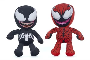 PELUCHE OFICIAL DE PELUCHE DE JUGUETE SUAVE MARVEL VENOM OR CARNAGE 12" NUEVO - Imagen 1 de 1