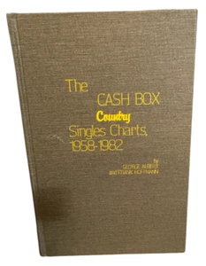 The Cash Box Country Singles Charts 1958-1982 George Albert Hardback Book - Picture 1 of 4