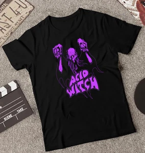 RARO!! Camisa Acid Witch Algodón Negro Todas las Tallas S-345XL Regalo Para Fan HRO136 - Imagen 1 de 5