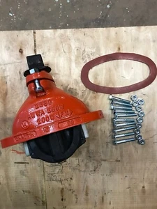 6” Mueller Resilient Gate Valve Repair Kit OPEN LEFT 1990s, 10 Bonnet Bolts 2360 - Picture 1 of 11
