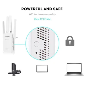 PIX-LINK WR09Q Wireless WiFi Repeater Router 300Mbps Network Signal Booster - Zdjęcie 1 z 20