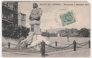 LIVORNO - MONUMENTO A BANEDETTO BRIN - VIAGG. -32697- - Picture 1 of 1