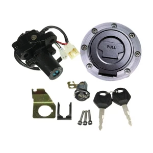 Ignition Switch Lock Key Fuel Cap Set High Parts Easy to Install Practical - Picture 1 of 6