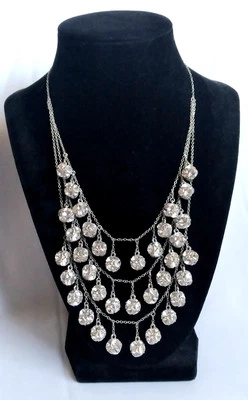 Collar Kate Spade Nueva York Dama Mermelada Flecos 3 Capas Cuelga Bola Dijes  Foto 1 de 4