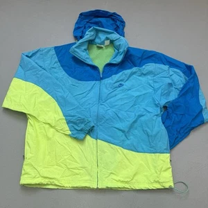Vintage 80s 90s Nike Urban Jungle Colorblock Style Windbreaker Jacket Sz Large - Picture 1 of 11