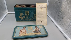 Tarjetas de coleccionista Elvis Gold Series 1 1993 imágenes metálicas con certificado de autenticidad - Imagen 1 de 19