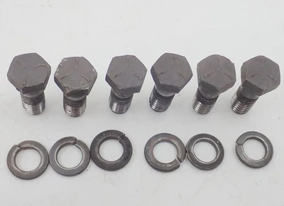 OEM GM Clutch Pressure Plate Mounting Bolts 50's-70's Restoration #'s Matching - Image 1 of 4