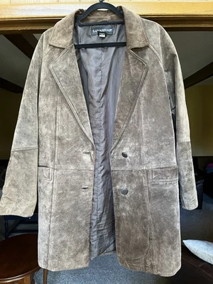 VTG Marlboro Western 100% Leather Jacket Women's Med Y2K Indie - Image 1 of 4