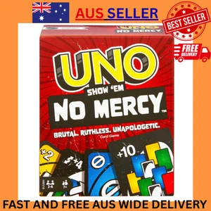 Mattel Games UNO Show ‘Em No Mercy Card Game for Kids, Adults & Family Parties a - Picture 1 of 7