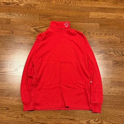 Camisa roja manga larga cuello alto Majestic Cincinnati Reds XL vintage años 80 Foto 1 de 4