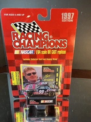 Jeff Burton #99 Exide Baterías Carolina Hurricanes 1997 Ford Thunderbird 1:64 Foto 1 de 4