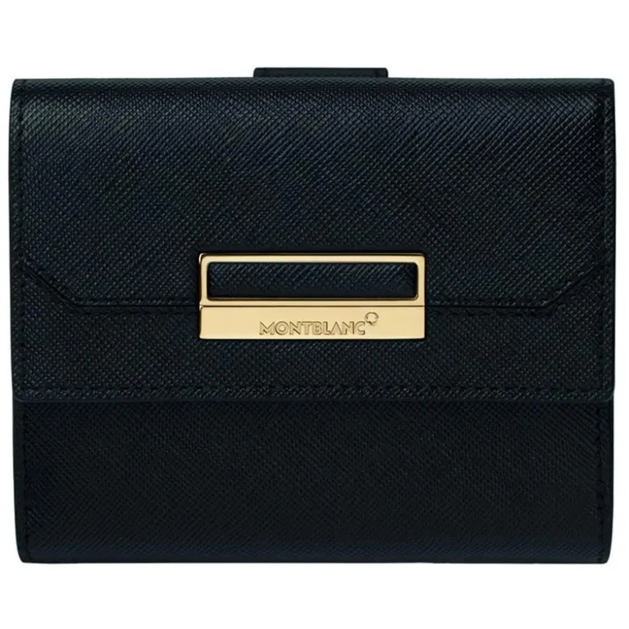 Nueva Cartera Montblanc Sartorial Grande 4cc Cuero Negro 114595 Foto 1 de 1