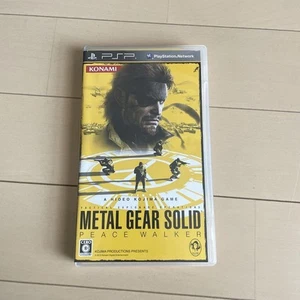Metal Gear Solid Peace Walker Japan PSP PlayStation Used Sony Japanese Games - Picture 1 of 3