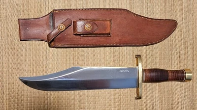 Cuchillos Smithsonian 12-11 BB Bowie Cuchillo Marrón Hecho Randall Años 50 De Colección Foto 1 de 4