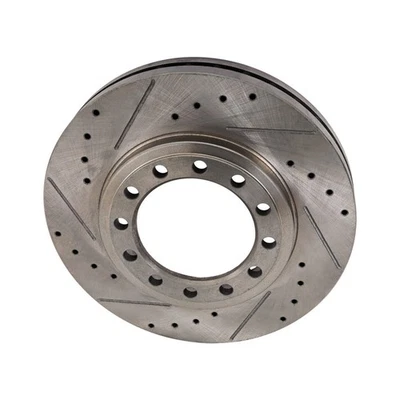 Disco de freno delantero para GMC W3500 delantero 1997-2008 lado conductor/pasajero | natural Foto 1 de 4