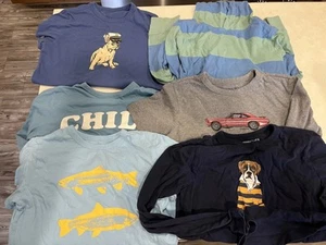6 Boys Crewcuts Sz 8-9 Shirts-3 Long Sleeve & 3 Short Sleeve - Picture 1 of 8