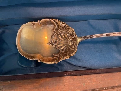 Early 1800's Goldwashed sterling silver goldwashed spoon  - Image 1 of 3