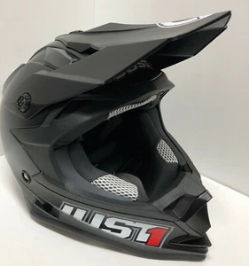 Just1 J32 Solid Helmet Flat Black Youth S 908506 MX Motocross ATV UTV Offroad - Bild 1 von 9