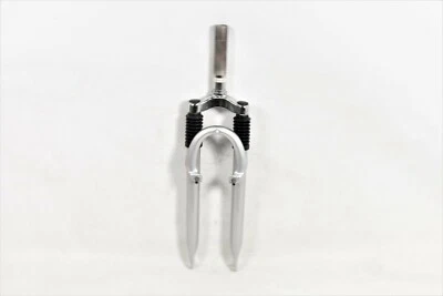 LOW PRICE 1 1/8" STEERER 145mm SYNC SUSPENSION FORK 26" ATB OR MTB BIKE SILVER - Image 1 of 2